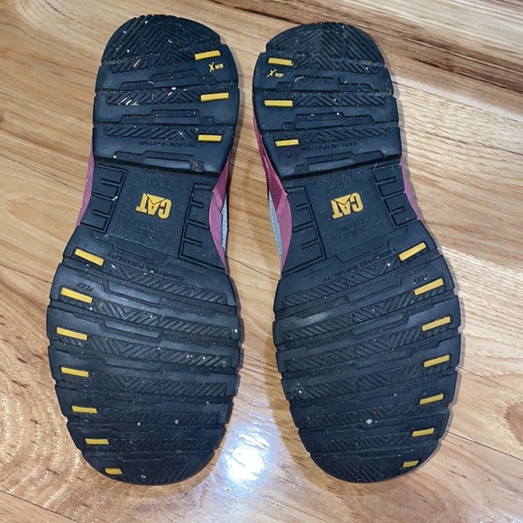 Caterpillar Womens connexion steel toe work shoes gray ergo slip resistant srx - Picture 7 of 12